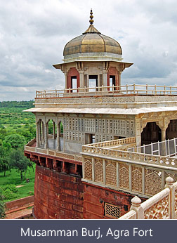 Musamman Burj, Agra Fort